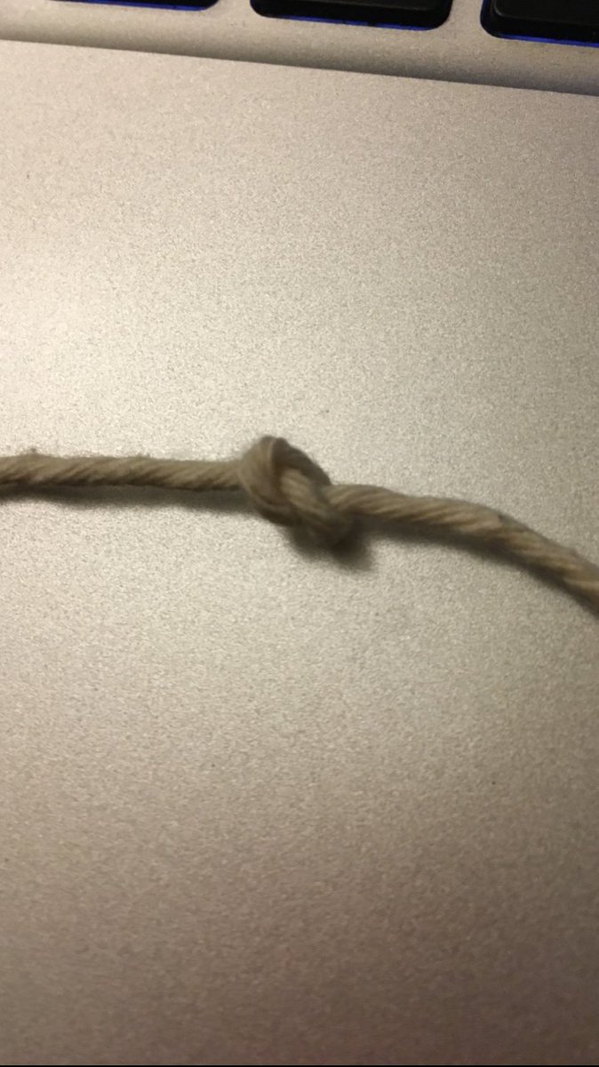 modernbooks's tweet photo. Here is my go! Didn't have any rope in the office (strangely) so this string will have to do... https://t.co/ecXk3VEJmW