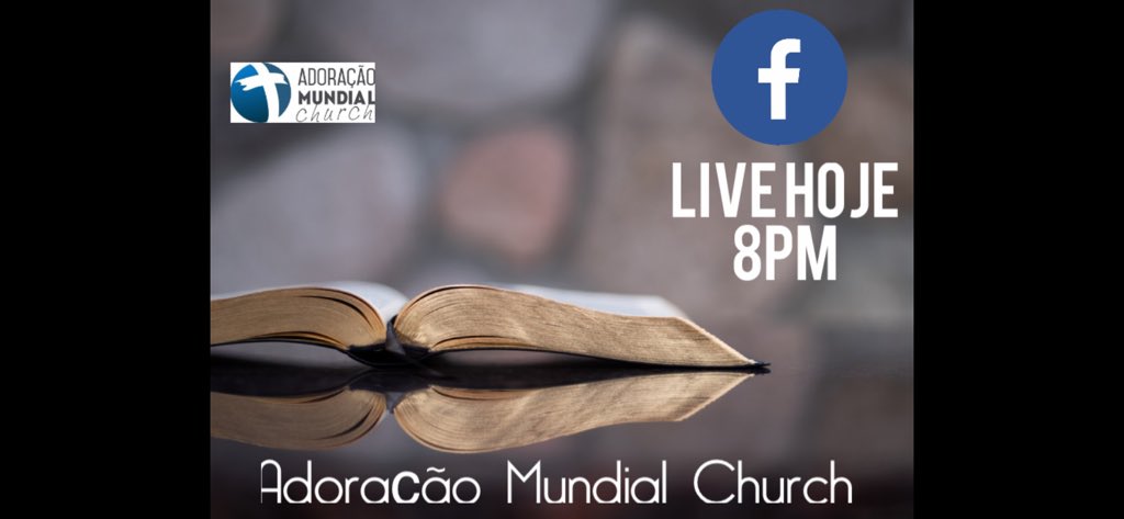 Hoje as 8:00pm iremos parar e orar e ministrar uma palavra sobre a sua casa e família... Família Adoração Mundial.
