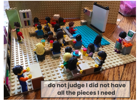 Jonah made our class out of LEGOs! <a href="/BarbaraRose220/">Barbara Rose Elementary School</a>