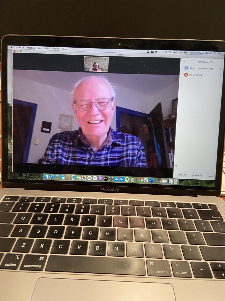 lutman_sarah's tweet photo. When your day starts with @billsiemering you are starting out right! Plotting as colleagues who both consult with #wyncotefoundation https://t.co/GW0gkfCk4q