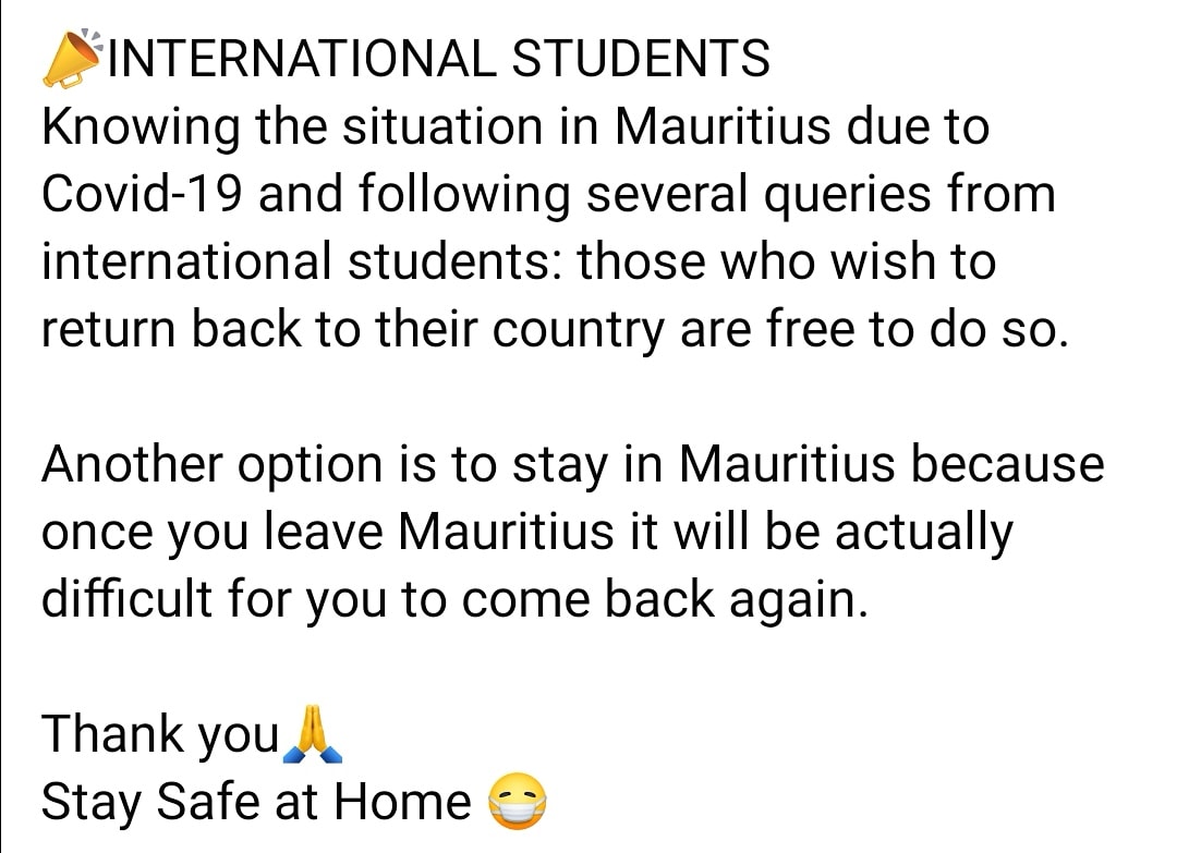 . 
. 
. 
. 
. 
. 
. 
. 
. 
#newsupdate  #breakingnews #alert #mauritius #ilemaurice #maurice #coronavirus #udm #university