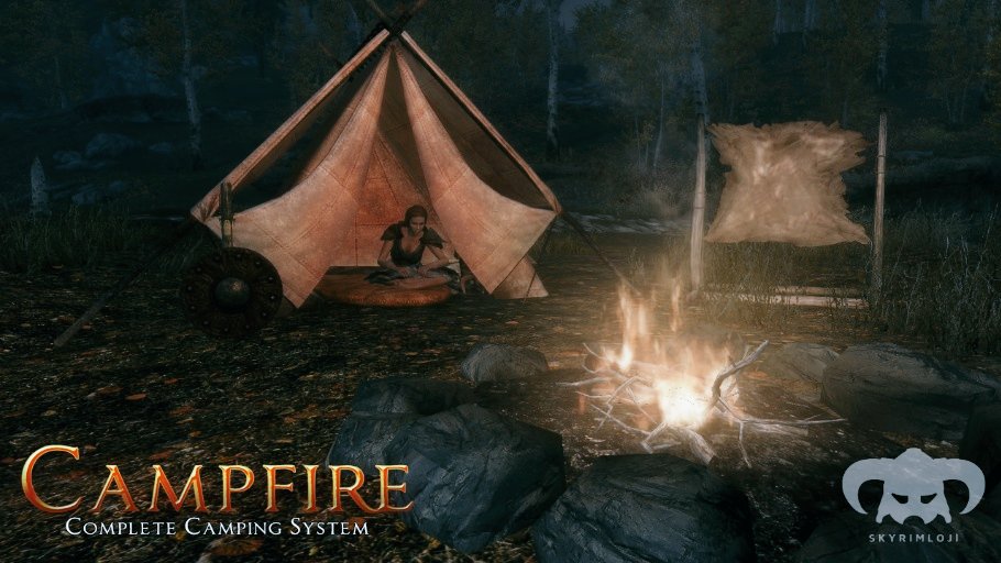 [Mod Tanıtımı ⚙️] 

Campfire, Frostfall'un sürükleyici ve ayrıntılı kamp sisteminden oluşturulan, Skyrim için en zengin özelliklere sahip bağımsız kamp modudur. Mod "darkpheonix" tarafından türkçeye çevrilmiştir

Daha fazla ayrıntı için : nexusmods.com/skyrim/mods/64…