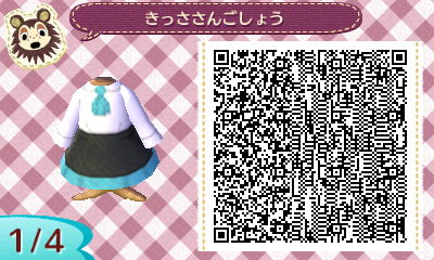 ときめきメモリアルGS2 喫茶珊瑚礁の制服 #マイデザイン #あつまれ