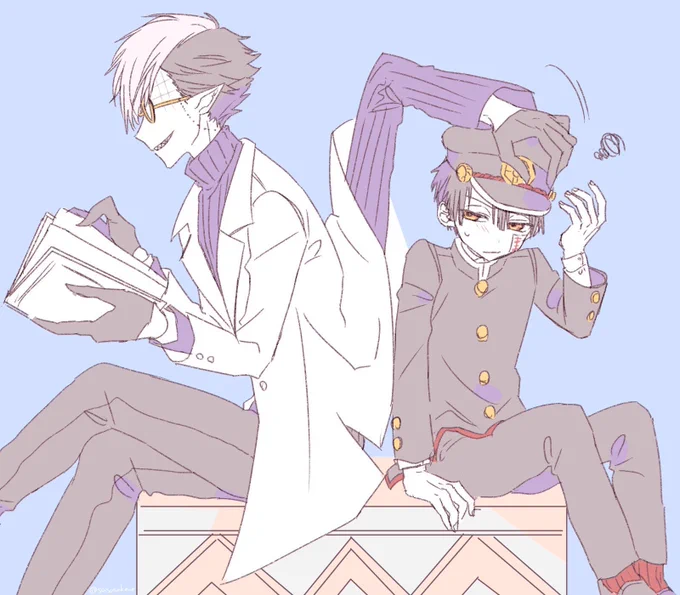 #自分のTwitterいいねTOP3
花子くん絵がたくさん反応頂いてて、ありがとうございます。
みんな土籠先生と花子くんの関係すきだよね、さけもすきだよ 