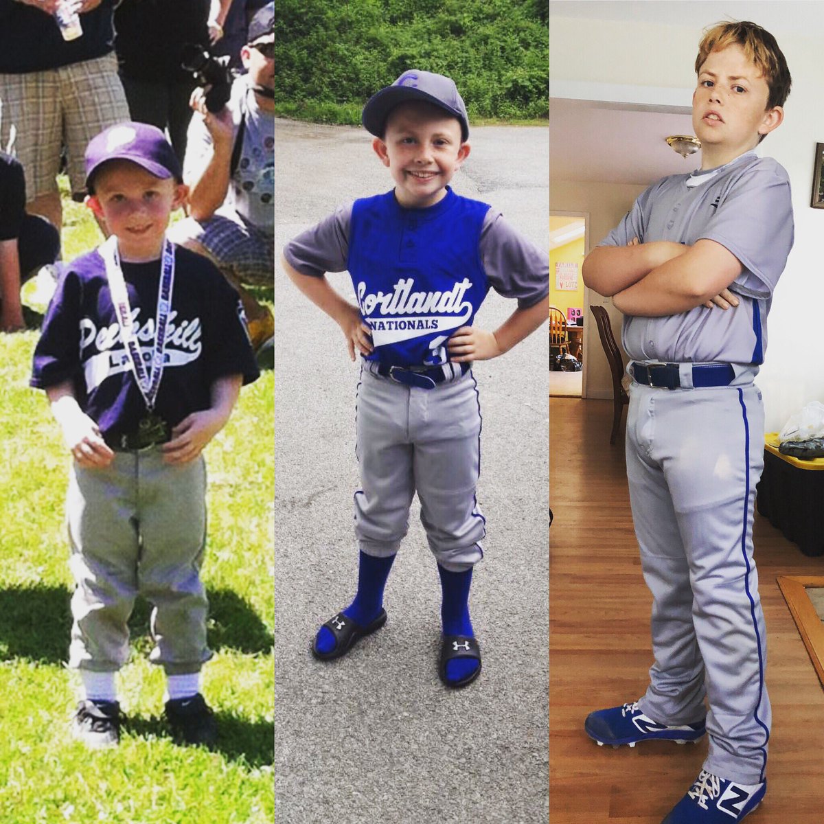 melissa_roush's tweet photo. He struggles with many learning disabilities... baseball is where he shines! Most confident on the field! Can’t play and no @Mets on tv either! This kid is bumming! @Pete_Alonso20 shout out? Brighten his day please! https://t.co/YUco7zlTsQ