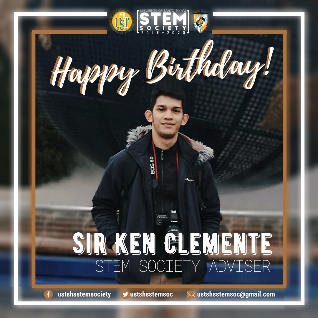 ustshsstemsoc's tweet photo. Light up the candles; let's greet our hardworking and supportive adviser, Mr. Ken Clemente! We appreciate all your work in your classes and the Society. Please take care of your health and we wish you the best in all of your endeavors! 🥳

#STEMCakes
#KENLiveIfLivingIsWithoutYou https://t.co/pTAzARfCZO