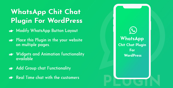 wptricks1's tweet photo. WhatsApp Chit Chat Plugin For WordPress - https://t.co/jcQFRvp9Vq https://t.co/hpQZx7w5Wc