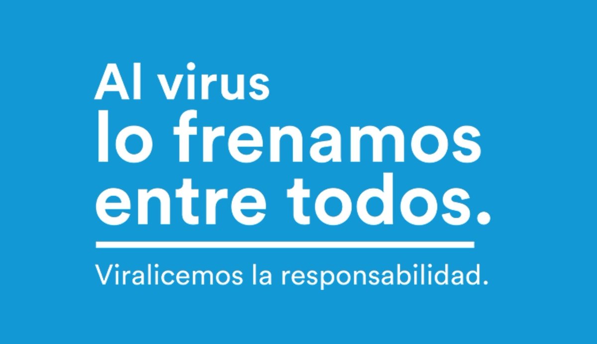 #SomosResponsables
#YoMeQuedoEnCasa
#NosCuidamosEntreTodos