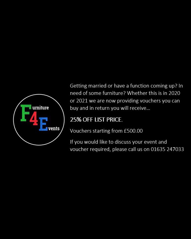 furniture4event's tweet image. Contact us for more info!