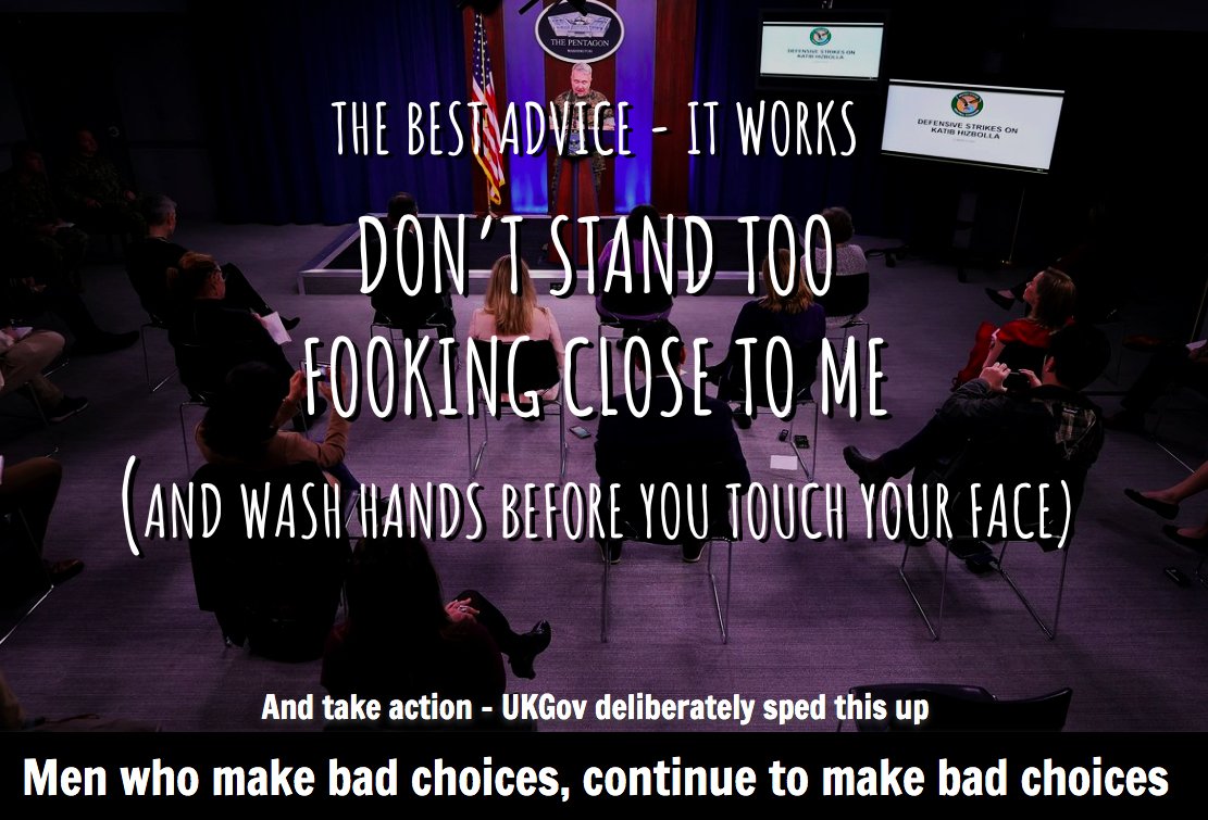 CONTAGIONAdvice 1 - Handwashing - for 30secs before you touch your face - protect yourselfHoneybeeAdvice 2 - social distancing  http://bit.ly/standaway It sounds weak. It's not. DO IT Stand Away STAND         AWAY @officialstingpls rerelease Next to you - it'll help