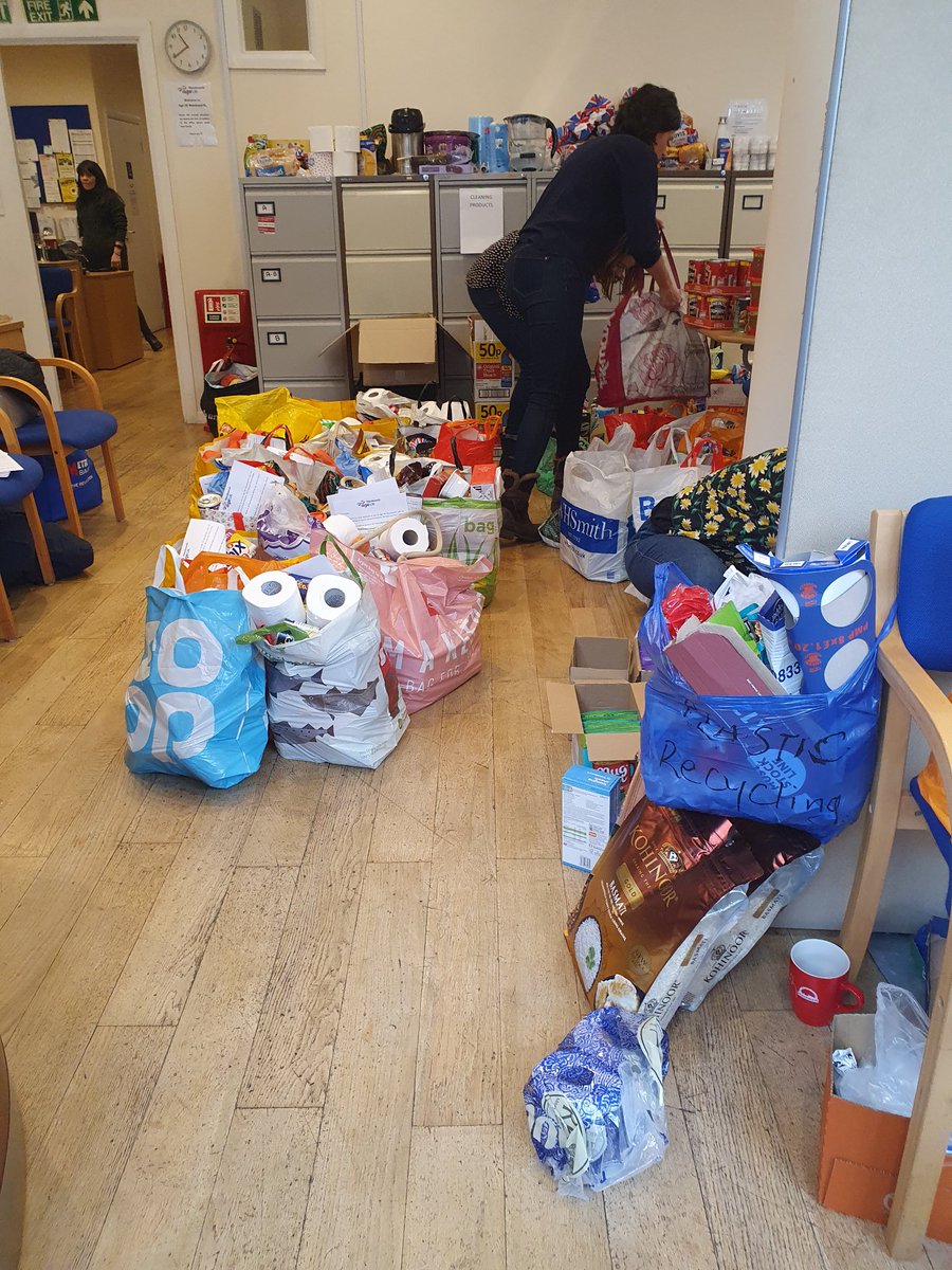 RicardsGeog's tweet photo. So proud to work in such a caring school...the Humanities department have just dropped off several bags of Food to our local Age Concern Foodbank..Thank you everyone @RicardsTweets https://t.co/vluCSV0Fpr
