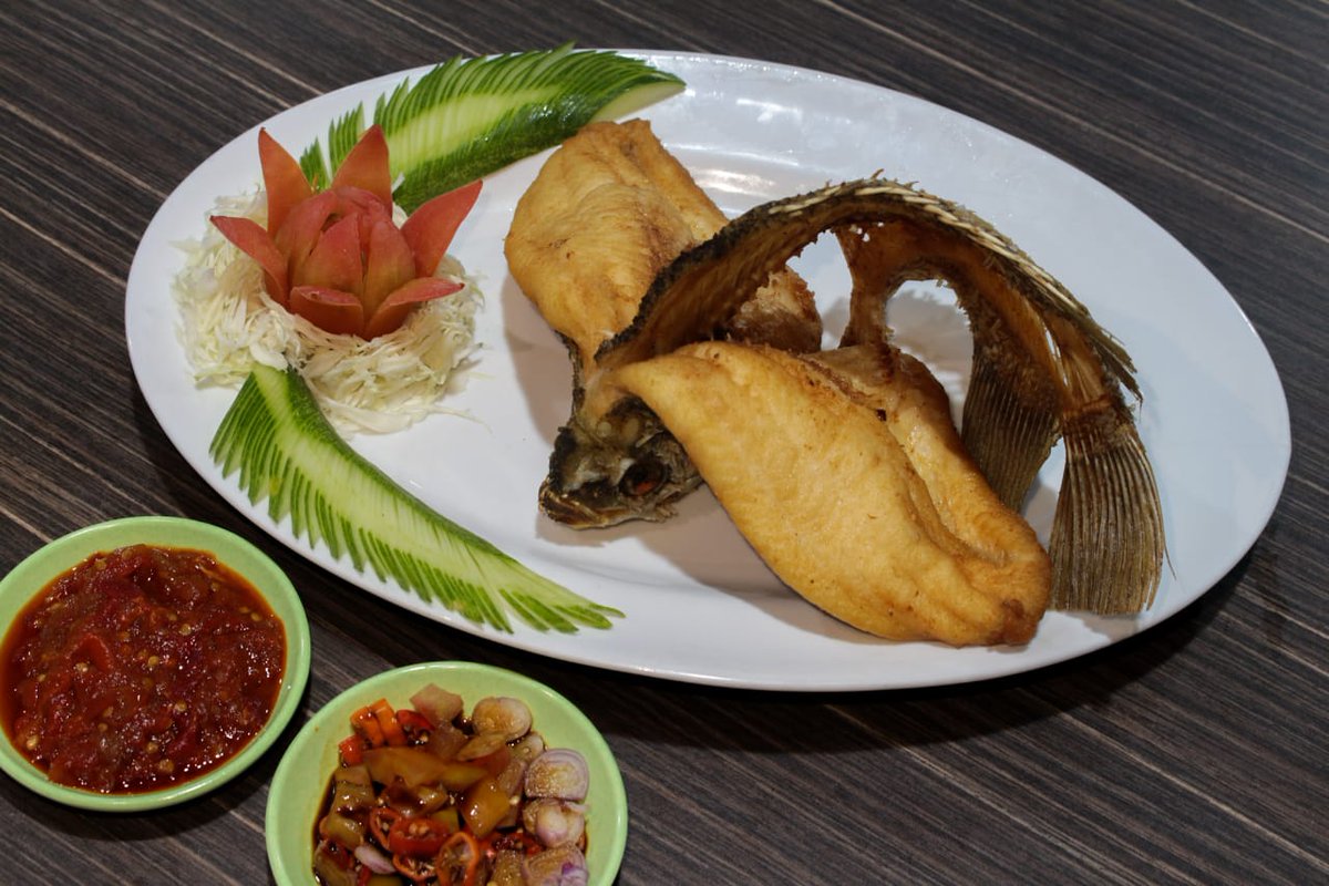 Gurame Goreng Kipas.