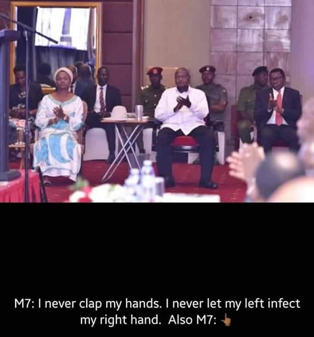 #Coronavirus 
"I only bang tables" said M7. Some one explains for me exactly what the big man meant
