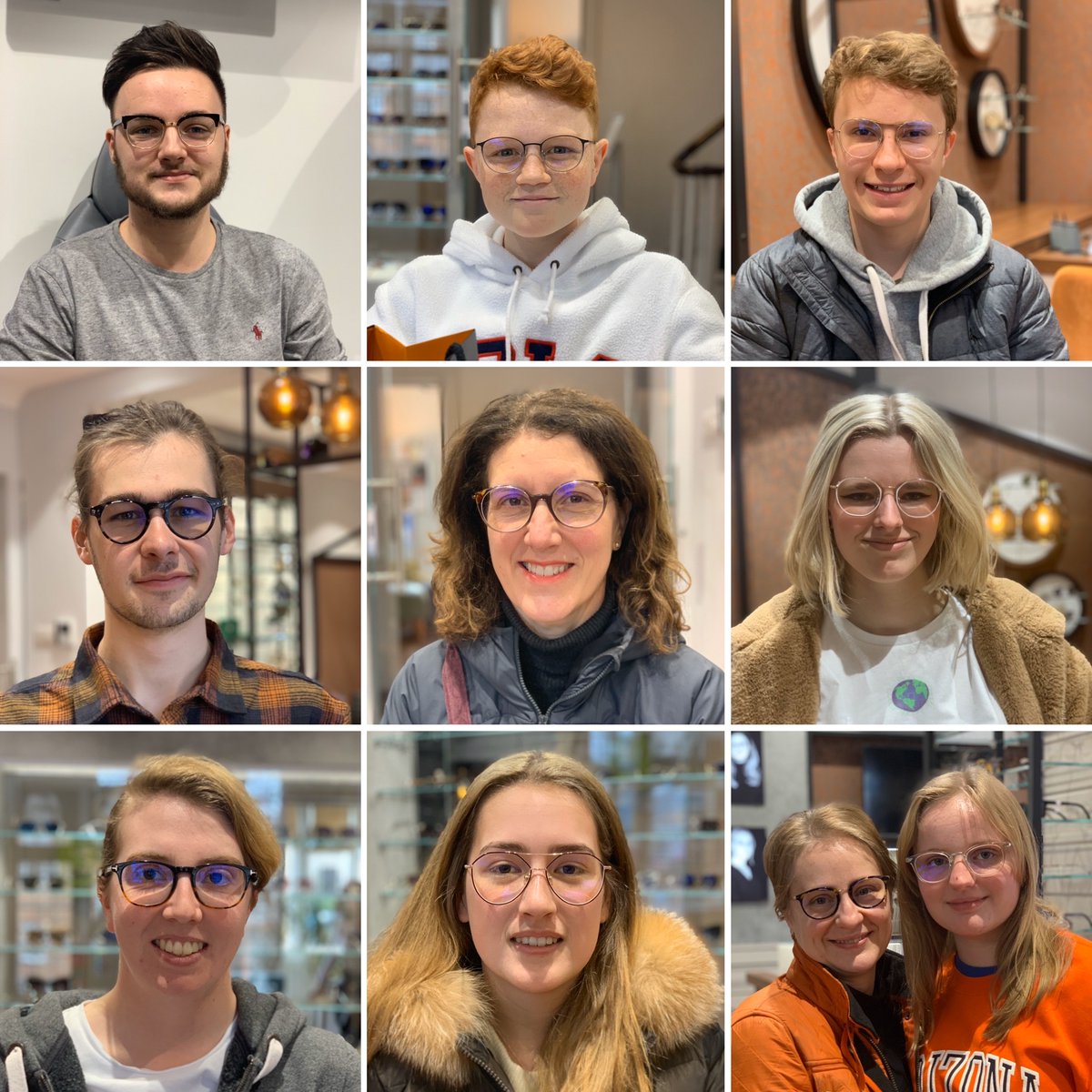 CamilParkVision's tweet photo. We are still here for all your eye care needs. Here are a few of our lovely #ParkPeople that have collected their glasses this March. 

You all look fab! The monthly competition is still running, why not send us photos in #ParkVision glasses working or studying from home too! https://t.co/FTpLZjRuL8