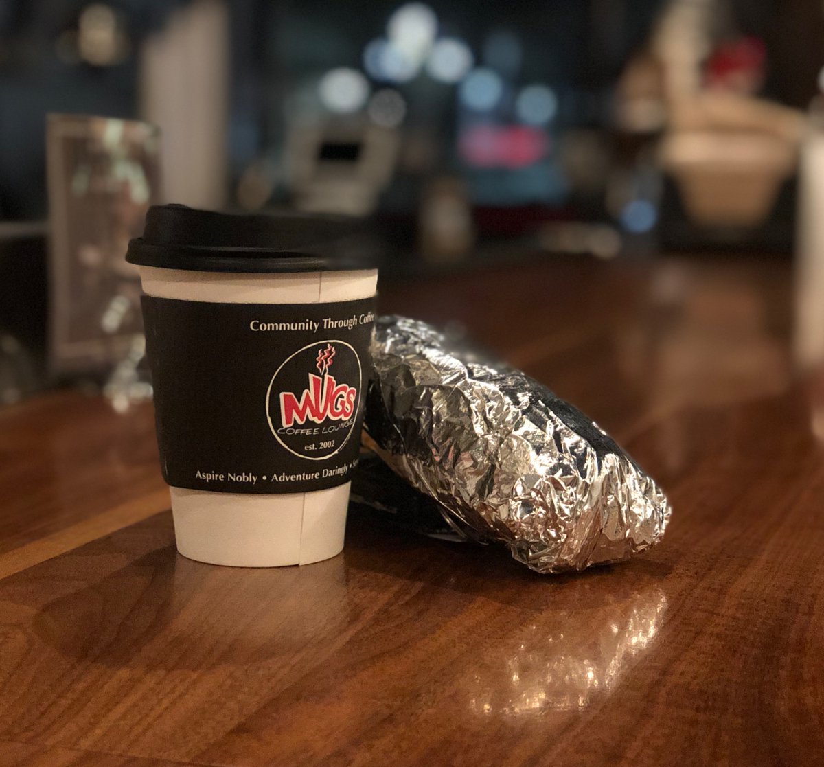MugsCommunity's tweet photo. Corona times, call for Delivery measures! Get your favorite Mugs coffee, latte, breakfast burrito and/or bagel delivered to your door! Visit our website https://t.co/yGZxx5kYr9 or click the link for GrubHub Delivery from Mugs: https://t.co/7icydPdU3v https://t.co/B14FAyk1y4
