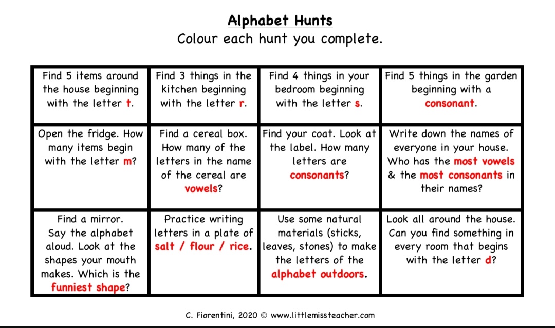 fiorentini_cm's tweet photo. Some opportunities for letter knowledge revision at home  #edshareie #edchatie https://t.co/AXxzVo1jJY
