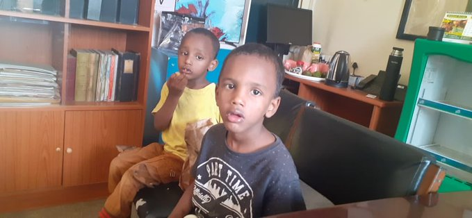 a3Route's tweet photo. 15:10 These kids have been found in the Gikomba area. They are currently at Shauri Moyo Police Station. Kindly circulate so that they can be reunited with their family. Ask for OCS Alice at the station. via @Asmali77 https://t.co/r16ye99kB6