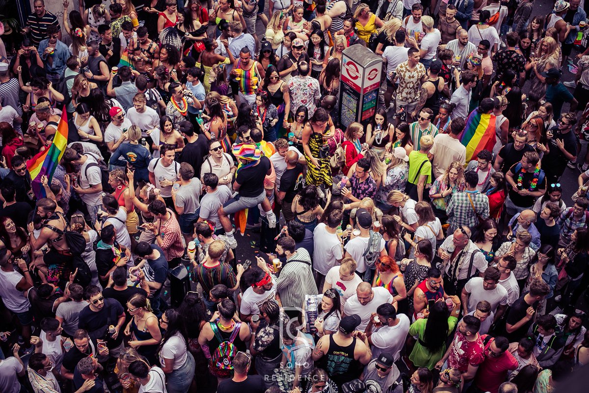#ThrowbackThursday remembering when the whole of Soho became one big party!! #Pride Let's hope its not too long before we do it all again....#soholondon #latenightlondon #cocktailbar #dancebar #djs #papparazzi #goodtimes #nightlife #nightclub