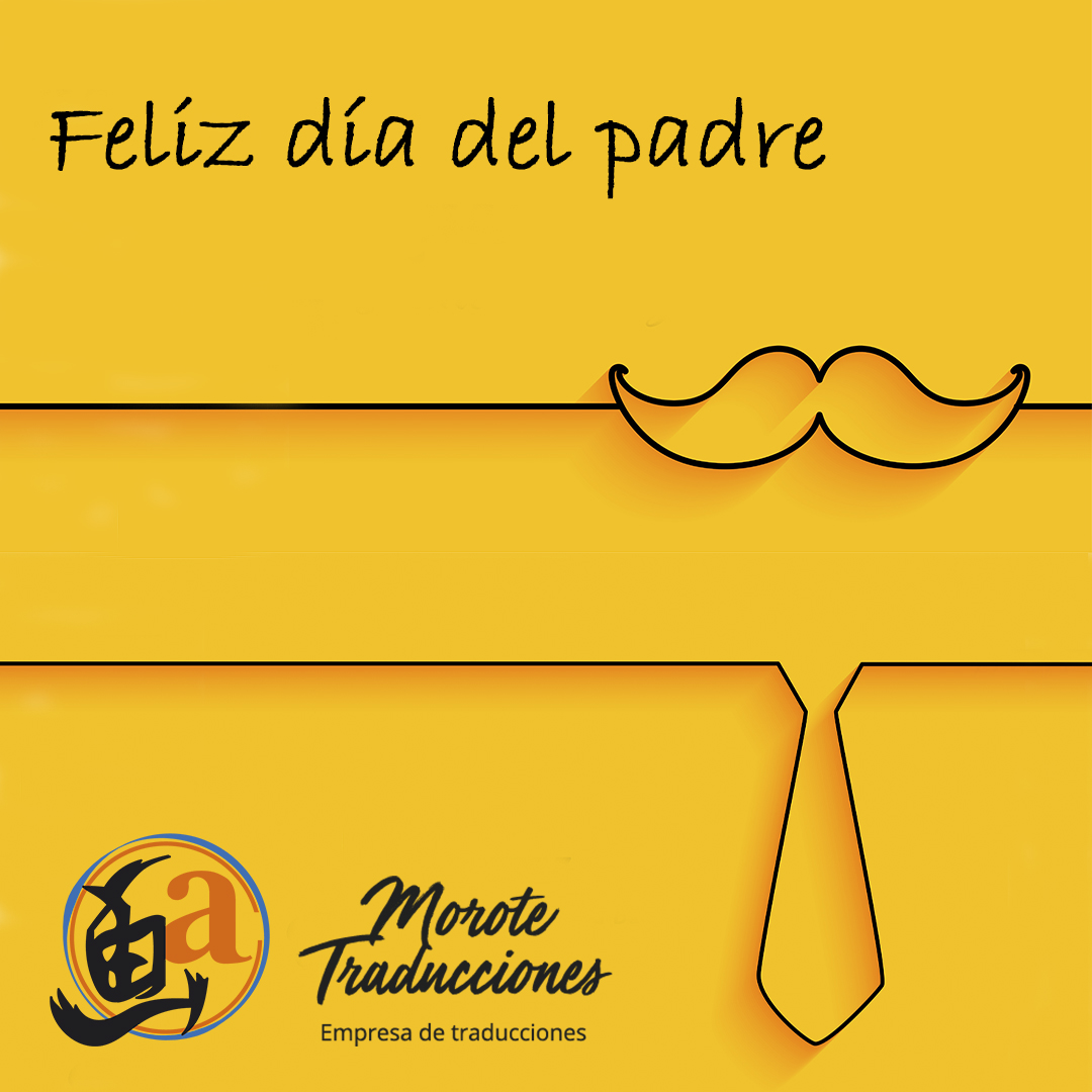 MoroteTradu's tweet photo. ¡Feliz día del padre!

Hoy celebramos el día del padre en España y aunque muchos estáis pasando esta situación lejos de vuestros padre, hoy más que nunca es momento de recordarle cuanto les queremos💕

🌐 https://t.co/HcG0FaQ1Q6
☎️ 954 235 638

#FelizDíaDelPadre #DíaDelPadre https://t.co/BQjBozTtx6