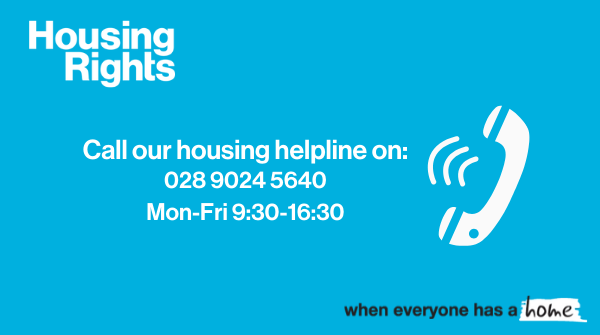 We’re getting lots of calls from people worried about coronavirus and what it might mean for their housing situation.  If this is something your concerned about get in touch. Call our free and confidential advisers on 028 9024 5640 for advice and information.