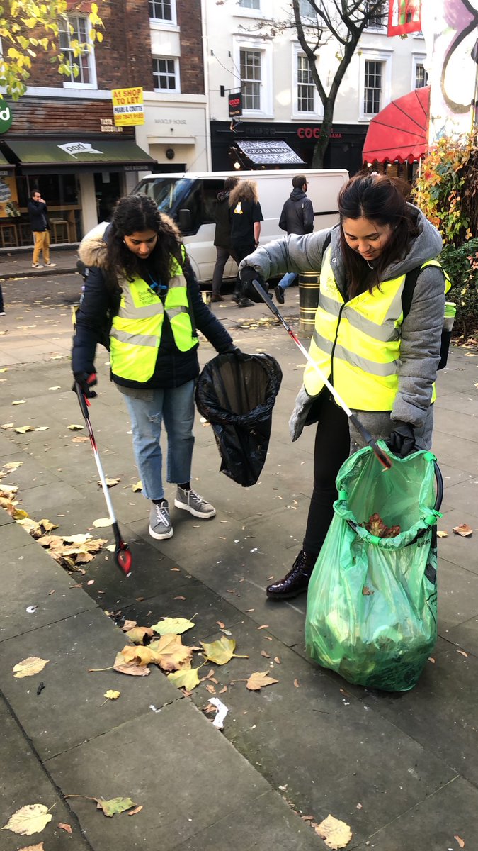 Our members went at London streets to see the impact of our daily life, luckily before the outbreak of #covid19UK . We have collected 7 litter bags within one small garden square in the centre of London. Unfortunately, the most litter was #plastic-made.