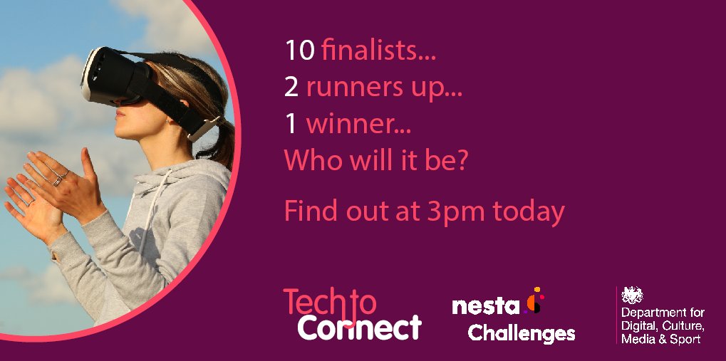 Challenge_Works's tweet photo. More than 1/5 people in the UK feel lonely sometimes. The solutions put forward for the @DCMS #Tech2Connect challenge, which ranged from a community events calendar to a physical kit which support people with #dementia, all aim to tackle #socialisolation #LetsTalkLoneliness https://t.co/hkKRmPGtho