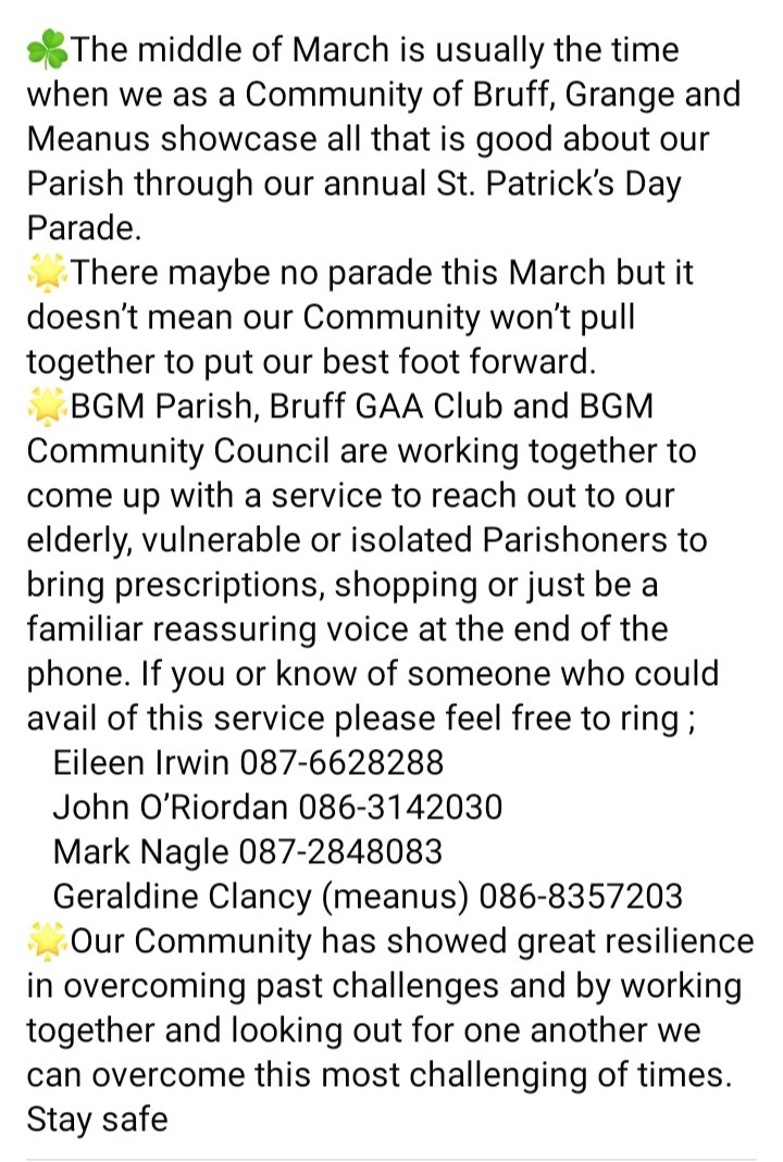 Bruff GAA tweet media
