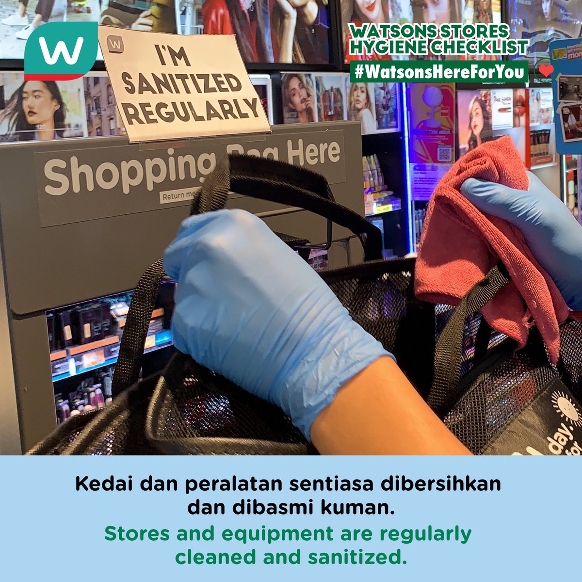 Watsons Malaysia On Twitter Notice We Have Taken These Proactive Measures At Watsonsmalaysia Stores To Ensure That You Will Have A Safe Hygienic Shopping Experience With Us Because Watsonshereforyou Covid19malaysia