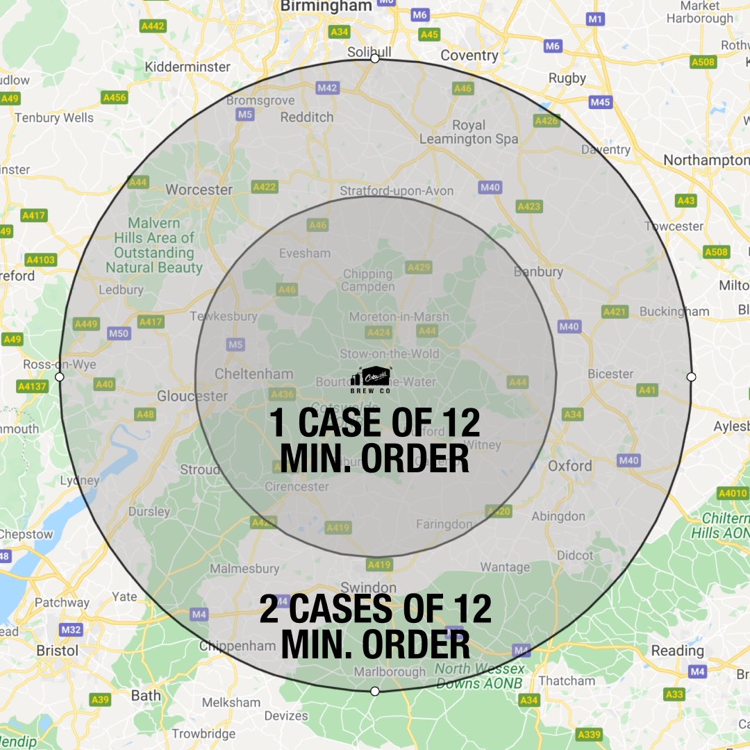 cotswoldbrewing's tweet photo. It’s official - we are now delivering direct to homes within a 35-mile radius of the brewery! Head to https://t.co/i5WaxPp5TO to place your order.

Free Cotswold tankard for the first 10 orders.

Please share! https://t.co/ukRIQig1Xc
