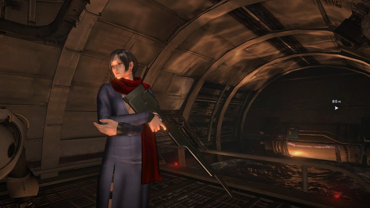 おお！衣装チェンジの裏技でエイダがカーラの衣装になってる！ #BH6 #NintendoSwitch