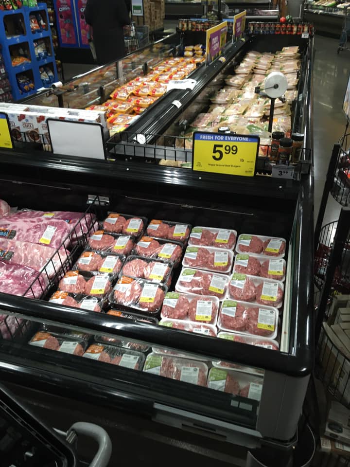 700wlw's tweet photo. Kroger is getting back in their stores items like bread, meat and toilet paper that has been in short supply. These shots are from inside the Clifton store this morning. https://t.co/s1BoeMiDIV