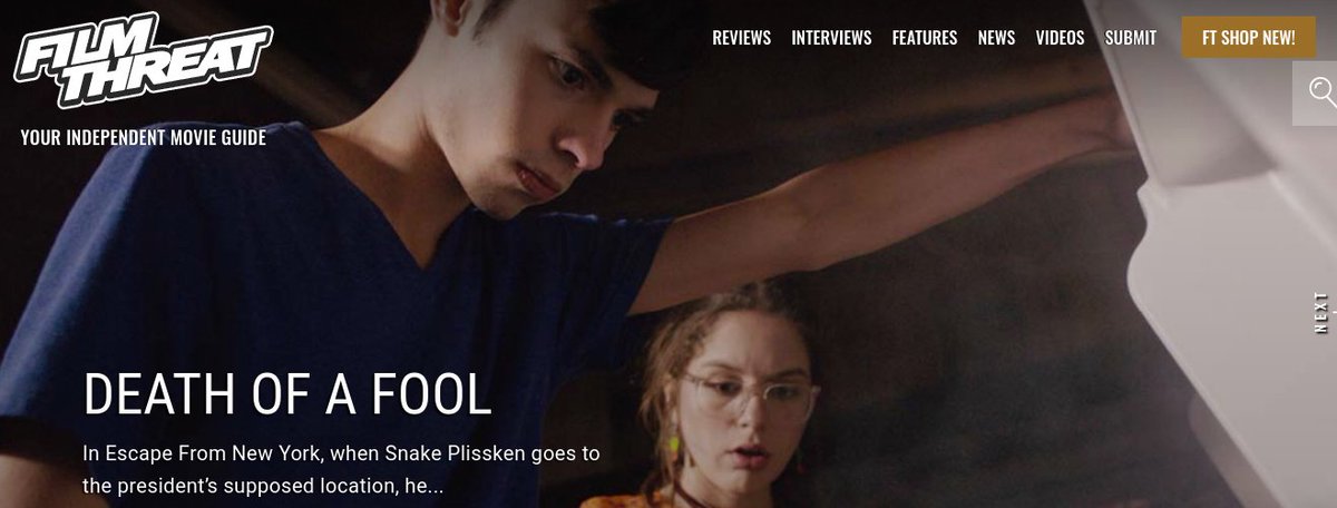 “Herman and his grandchild Pablo…ar hired…to infiltrate a strange cult that is hoarding a special fruit.” Bobby LePire hires afterlife investigators to look into the Death Of A Fool.
filmthreat.com/reviews/death-… #SupportIndieFilm #DeathOfAFool #Mystery #Comedy