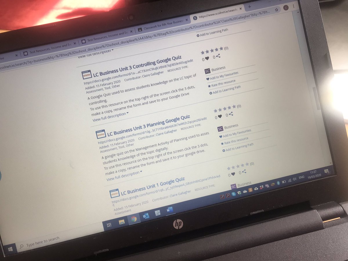 Uploading google quizzes to <a href="/ScoilnetPPrim/">ScoilnetPostPrimary</a> for #lcbusiness and #jcbusiness free to all to use, make a copy and save it to your google drive, edit as you wish. Share on your google classroom #selfcorrecting <a href="/bstaireland/">Business Studies Teachers' Association of Ireland</a> <a href="/jct_Business/">JCT Business Studies</a> <a href="/GoogleForEdu/">Google for Education</a> <a href="/StComprehensive/">St.Clare's Comprehensive</a> <a href="/accsirl/">ACCS</a>