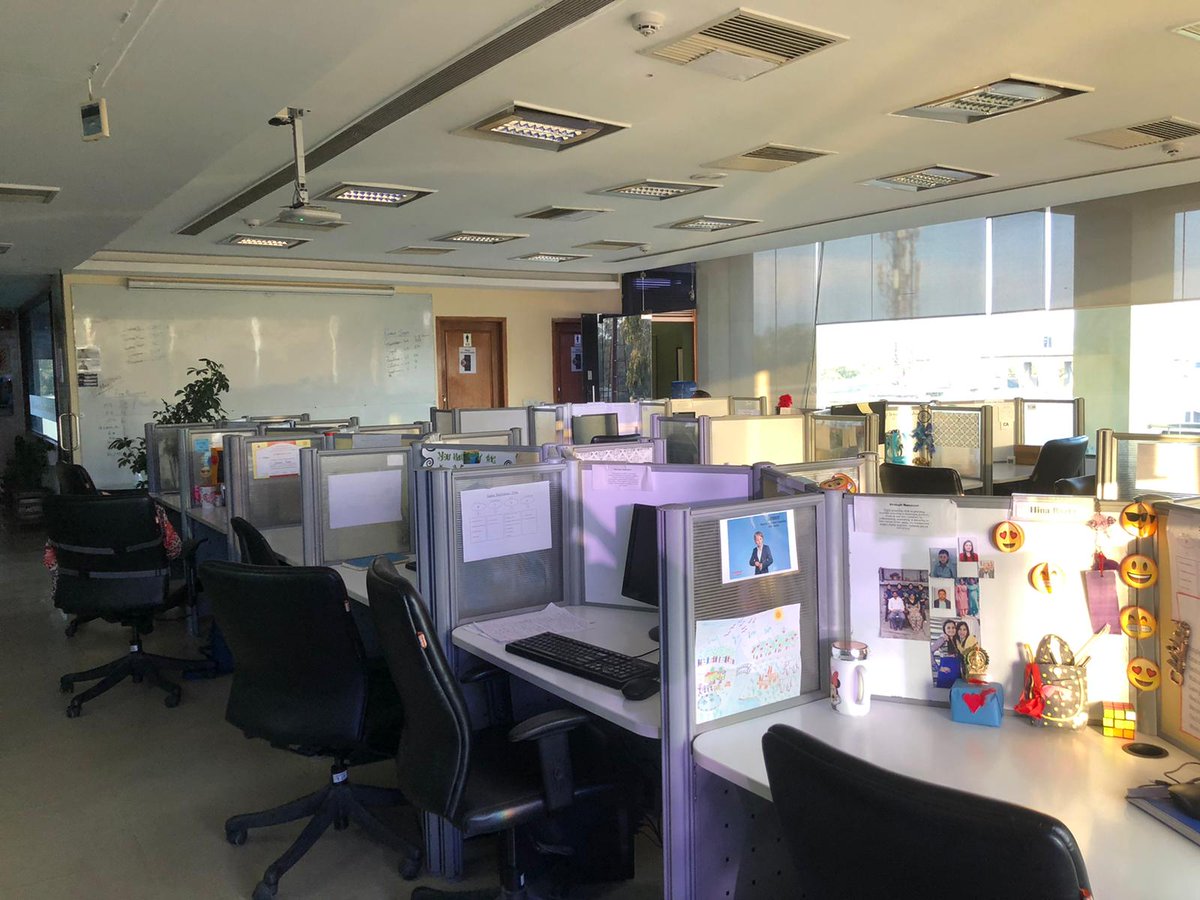 tavarejay's tweet photo. today is a great day in terms of delegation and empowerment @smartDataIncLtd Mohali -38 staff, Nagpur- 45, Dehradun - 30..where are the rest - 90%+#workingfromhome - our little contribution to #SocialDistancing and hence risk mitigation #BigThinking https://t.co/AWvYdoGdn6