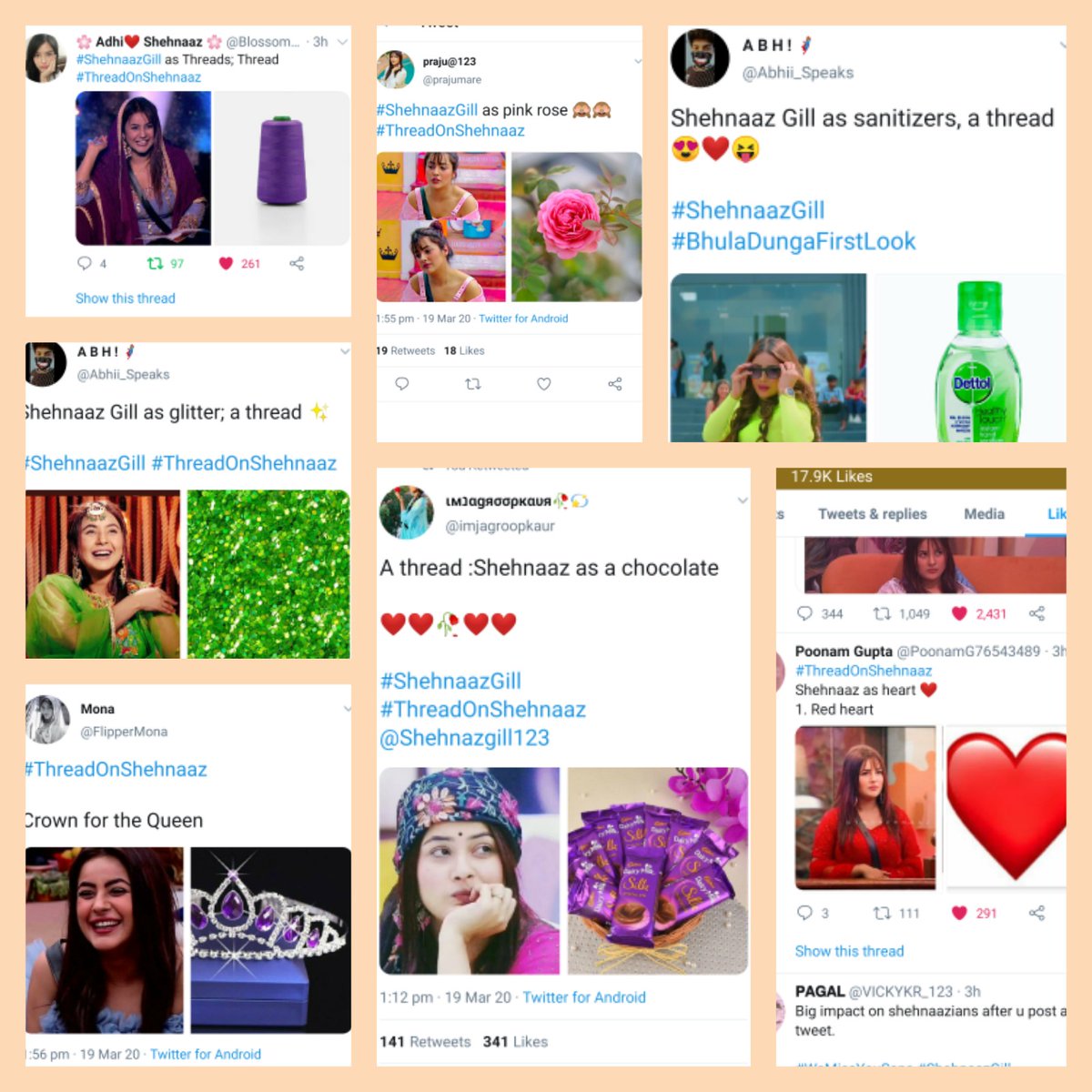 itspreetika23's tweet photo. Beautiful threads โค
#ThreadOnShehnaaz
Well done guys @imjagroopkaur @Abhii_Speaks @prajumare @FlipperMona @PoonamG76543489 @BlossomShehnaz โคโค https://t.co/wawC2JQau8