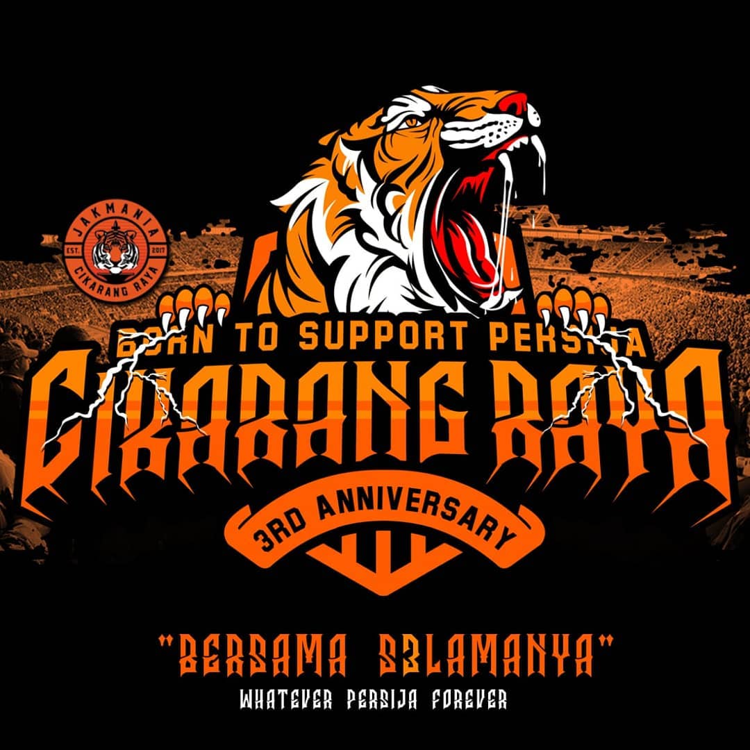 MOC_Persija's tweet photo. Happy Anniversary 3thn
Jaya Raya selalu @Jakmania_CKR ✊ https://t.co/shcJUhfTEn