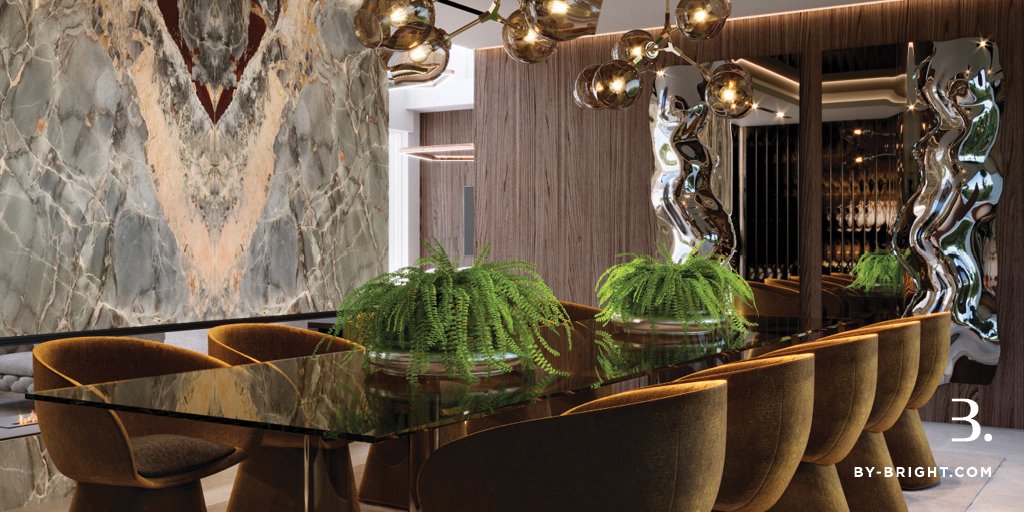 BrightMarbella's tweet photo. The rich stone and wood textures of the onyx wall, floating over a natural fire, the walnut panelling and the subtle lighting bring warmth to this opulent space. Interior Design by @MarbellaUDesign Developed By Bright.

#interiordesign #dreamhome #sotogrande #bybright https://t.co/UsetLAh24M