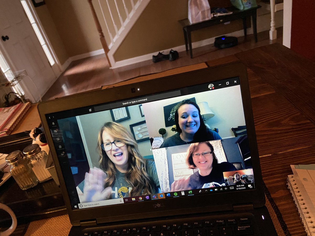 ashermly's tweet photo. . @FreyFlames Loved meeting with and “seeing” the fourth grade ELA team this morning! @KathyRaniere @PamChaffins @mel_gof ❤️❤️ #AIMHIGH #readersgonnaread #readFreyread https://t.co/D3dZxFTWI5