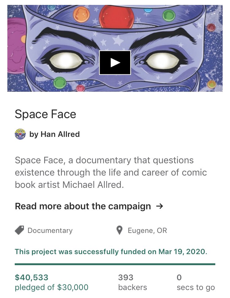 hanallred's tweet photo. Thank you all for helping bring this to life!! I am so grateful for all of you. For now, expect to see a lot less of me on here. I gots a movie to make. https://t.co/0GC3nihA9G