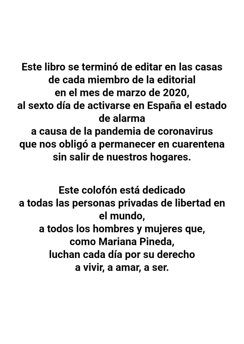 Anagfargas's tweet photo. Lucha por la libertad de mañana quedándote hoy en casa. ¡Solos desde casa luchamos todos juntos! Hoy publicamos Mariana Pineda de José L. Plaza. #octopusred #YoMeQuedoEnCasa #leerEnCasa #coronavirus #lecturadigital #cultura https://t.co/Pnq7hYSp7k