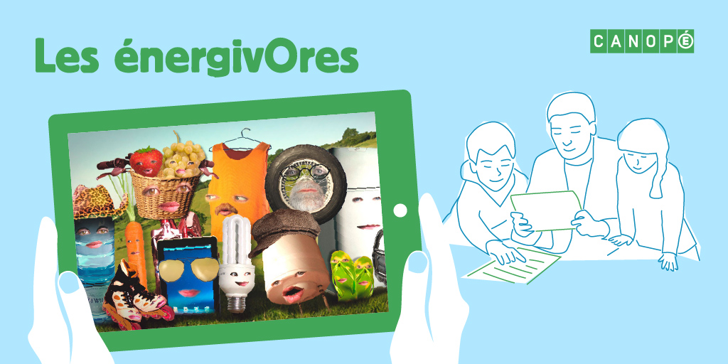 [#ContinuitéPédagogique] Pour évoquer l’#EDD 🍃, comptez sur la web-série #lesénergivOres! Abordez avec humour le dév. durable &amp; la maîtrise de l'énergie.
#élémentaire #collège
2⃣0⃣ épisodes d’1mn30 ➕ supports pédagogiques, quizz etc. ↘️ energivores.tv