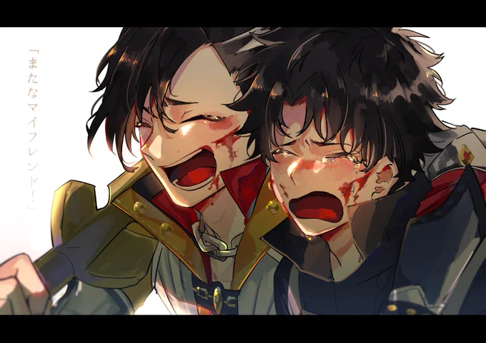 #自分のTwitterいいねTOP3をあげる
イラストだと多分このあたり…?連作系が多かった 