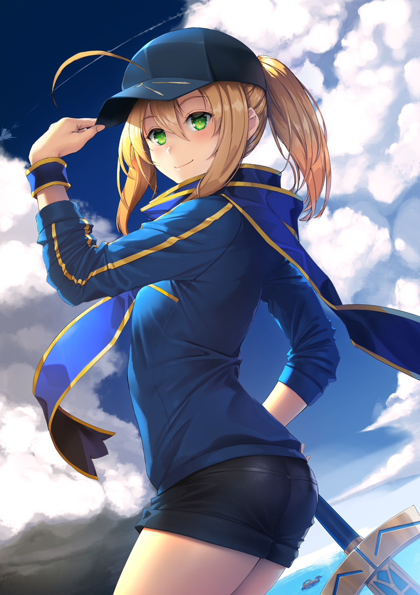 アルトリア・ペンドラゴン ,謎のヒロインX 「海のX師匠!
#fgo
#謎のヒロインX 」|NONDELのイラスト