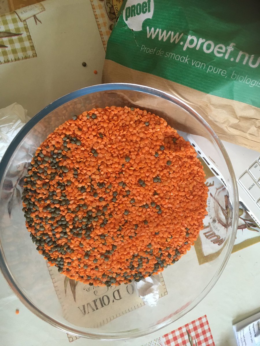 priscillaradio's tweet photo. Thanks to the brilliant @noms86565303 for -accidentally - mixing my lentils. Some gentle sorting ahead. #thingstodoathome #COVID19 https://t.co/J2zlbGYZwf