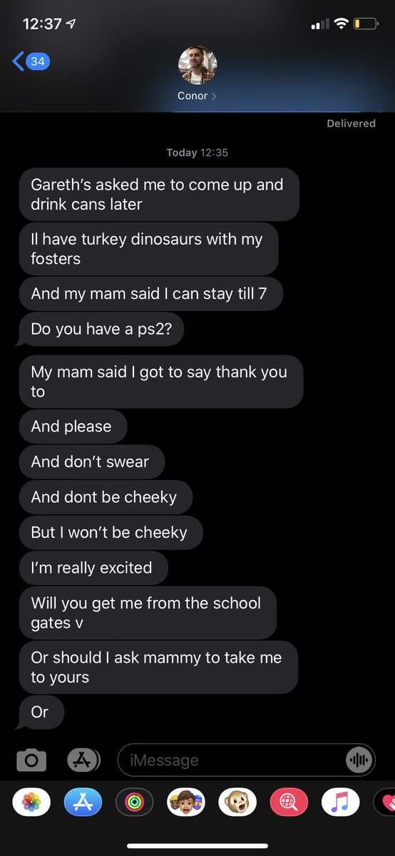 First day in self isolation and you’re already going insane @conorlester