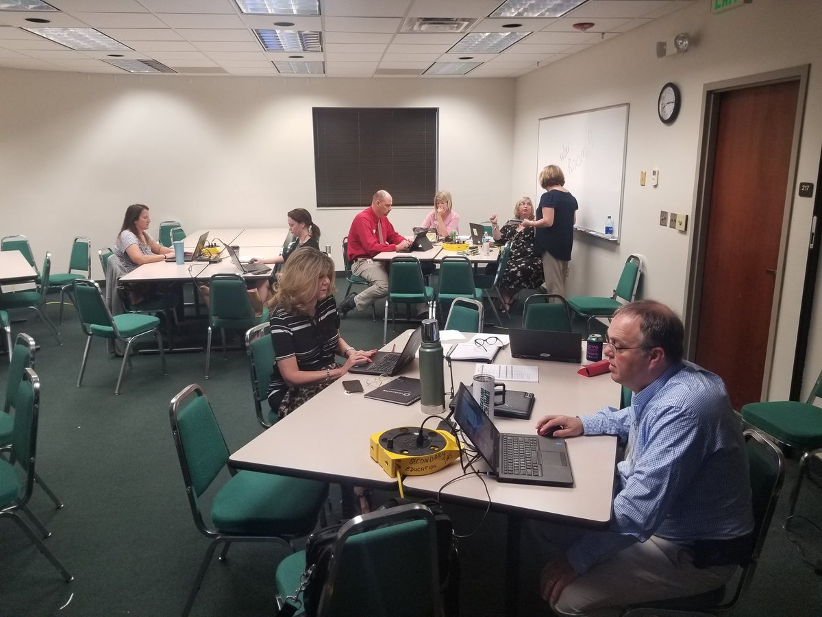 Some of our educators working vigorously to make sure our families have a clear and concise online learning plan at home. More details forthcoming. #ourteam #teamcitrus #stayconnected #workingforourfamilies