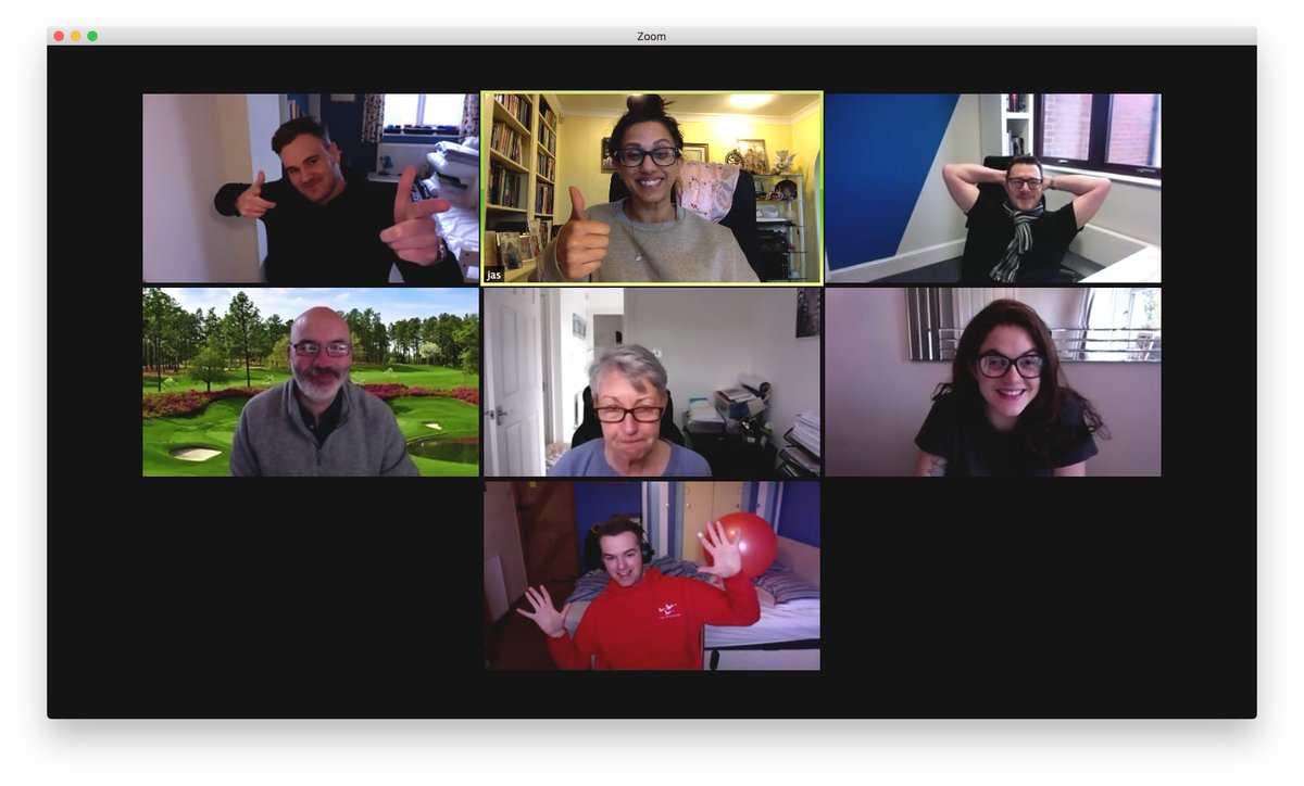 Tank2Create's tweet photo. It's business as usual for Team Tank. This is the way forward for the foreseeable future! We're working as a tight-knit team to keep up morale and are ready to support our clients! We're all in it together 💪
#staysafestayhome #workingfromhome https://t.co/TUf7CNjIQj