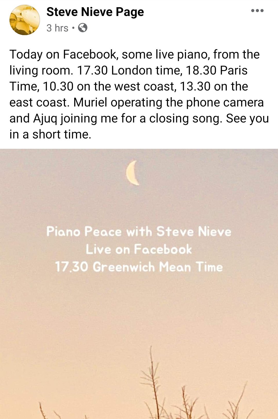 Chain Of Flowers For Any Fellow Steve Nieve From Elviscostello The Attractions Imposters Fans Steve Is Doing Daily 30 Minute Piano Sets Online T Co Npxcd47to2 T Co Ywr2lb6g70 Twitter