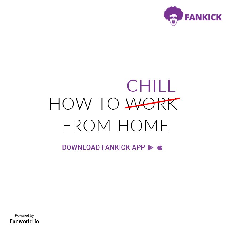 FanKickGlobal's tweet photo. Self quarantine can get boring! Fankick is your best companion during these dull times. Download the app now!
#FankickApp #Fanworld #workfromhome #FankickMatineeContest #selfquarantine #CoronaVirusUpdate #COVID2019 https://t.co/RZQqSn8kQw