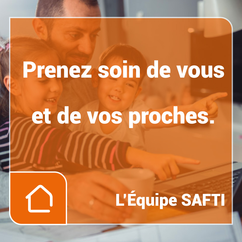 agencesafti's tweet image. Cette situation inédite étant compliquée pour tous, nous vous souhaitons bon courage.
Et surtout prenez soin de vous et de vos proches.
#SAFTI #immobilier